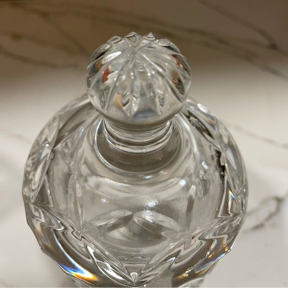 Heavy Lead Crystal Cream and Sugar